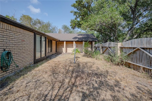 743 Retama Ave, Taft, TX 78390 - view of fenced backyard