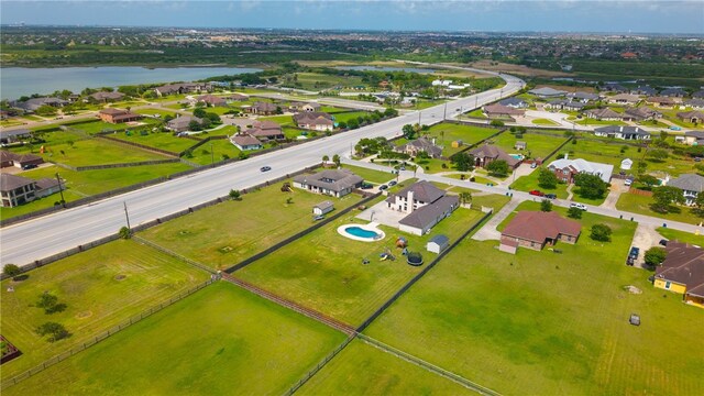 5413 King Trl, Corpus Christi, TX 78414 - aerial perspective of suburban area featuring a large body of water