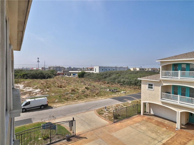 14422 Verdemar Dr, Corpus Christi, TX 78418 - view of patio / terrace featuring fence, a garage, and driveway