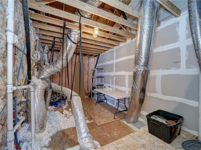 14422 Verdemar Dr, Corpus Christi, TX 78418 - view of unfinished below grade area