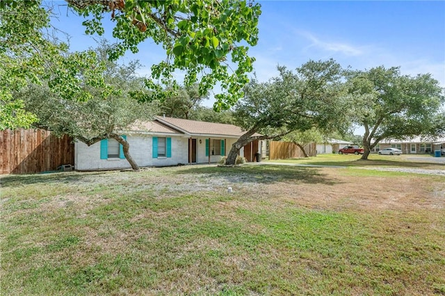110 Wildwood, Rockport, TX 78382 - view of ranch-style home
