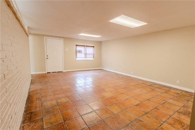 1553 Casa Grande Dr, Corpus Christi, TX 78411 - empty room featuring tile patterned flooring and baseboards