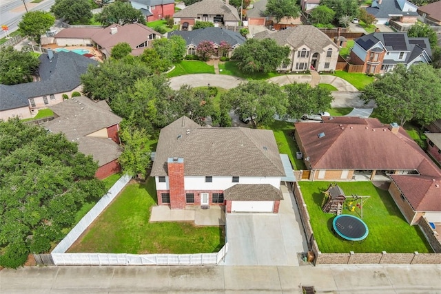 7030 Chiswick Dr, Corpus Christi, TX 78413 - aerial perspective of suburban area