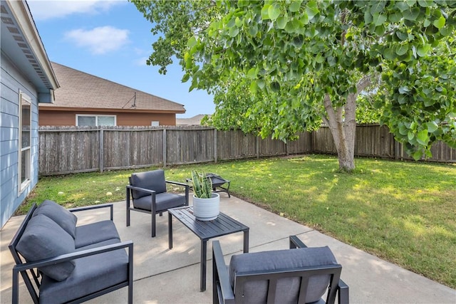 1119 Imperial St, Portland, TX 78374 - view of patio featuring an outdoor hangout area