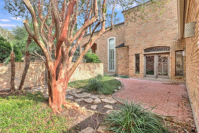 exterior space featuring a patio area