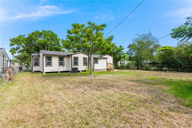 1336 Brentwood Dr, Corpus Christi, TX 78415 - view of front of house with central AC