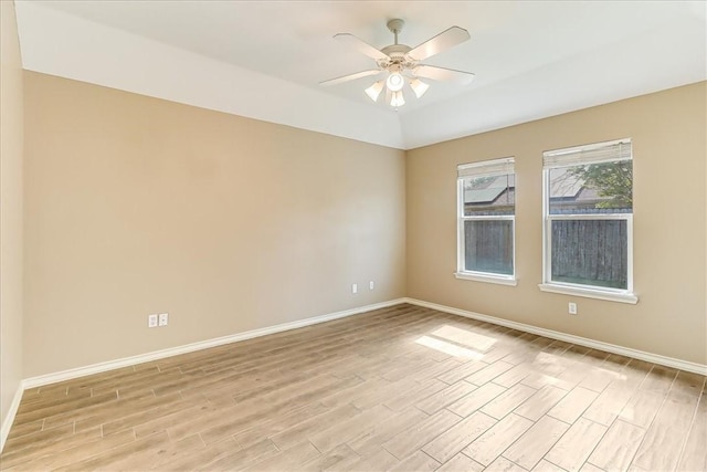 7206 Spanish Wood Dr, Corpus Christi, TX 78414 - unfurnished room with light wood-style flooring and baseboards
