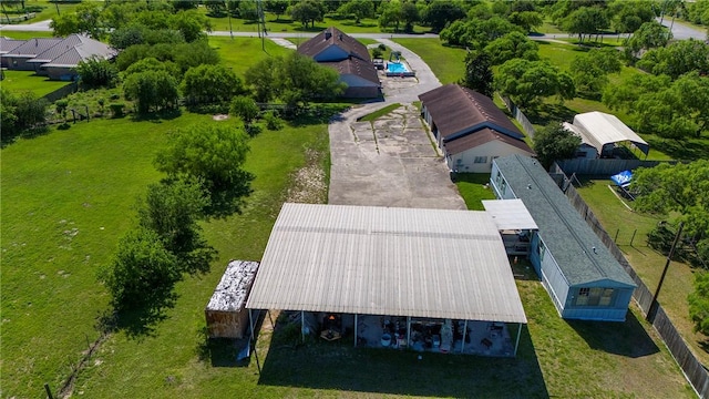 5490 County Road 73, Robstown, TX 78380 - aerial view of property and surrounding area
