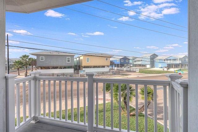 1923 S 11th St Unit 1, Port Aransas, TX 78373 - balcony featuring a residential view