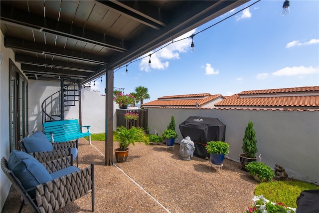 4270 Ocean Dr Unit 11, Corpus Christi, TX 78411 - view of patio / terrace featuring a grill