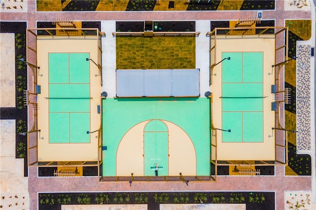 drone / aerial view