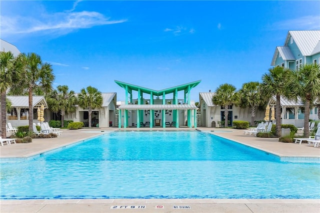 community pool featuring a patio