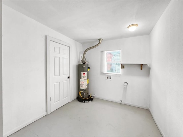 1245 Florida Ave, Corpus Christi, TX 78404 - interior space with water heater