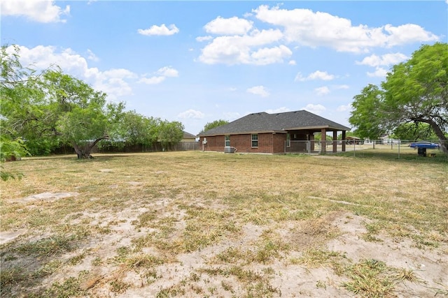 332 County Road 471, Alice, TX 78332 - view of yard with fence