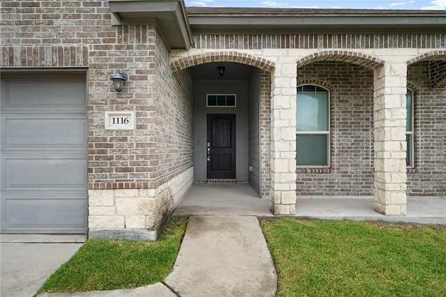 1116 Santa Catalina St, Portland, TX 78374 - property entrance with brick siding