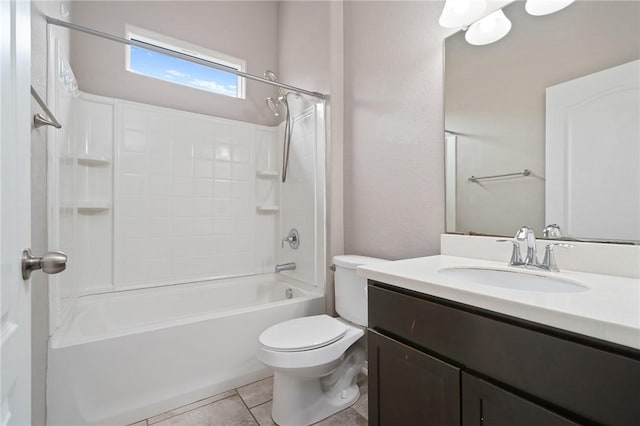 1116 Santa Catalina St, Portland, TX 78374 - full bath featuring vanity, tile patterned floors, and  shower combination