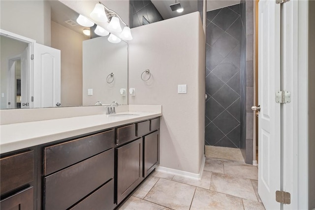 1116 Santa Catalina St, Portland, TX 78374 - full bath with vanity and a tile shower