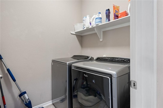 1116 Santa Catalina St, Portland, TX 78374 - laundry room featuring separate washer and dryer and laundry area