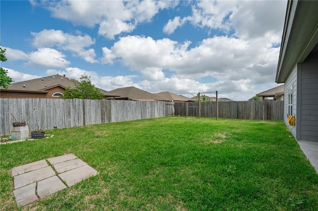 1116 Santa Catalina St, Portland, TX 78374 - view of yard featuring a fenced backyard