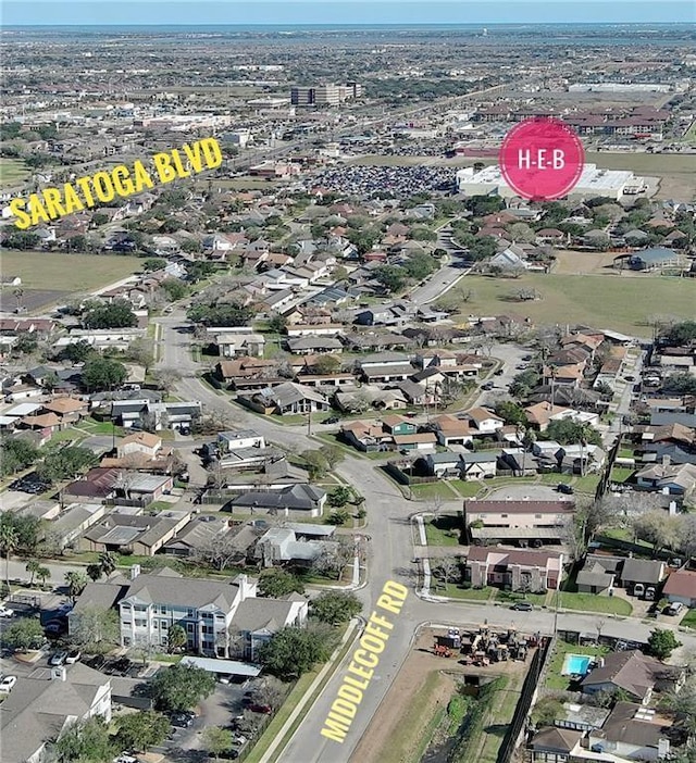 4802 Eider Dr, Corpus Christi, TX 78413 - aerial overview of property's location
