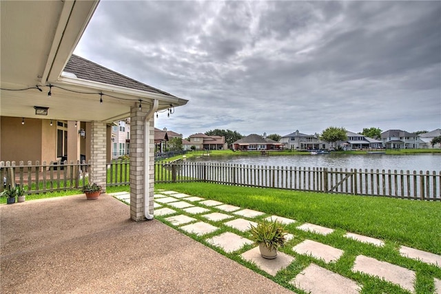 7410 Lake Micala Dr, Corpus Christi, TX 78413 - view of yard with a residential view and a water view