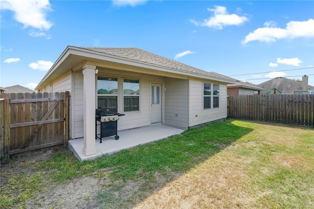 7606 Herd Rider, Corpus Christi, TX 78414 - rear view of house with a patio