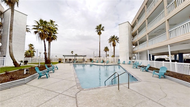 3938 Surfside Blvd Unit 3124, Corpus Christi, TX 78402 - community pool featuring a patio