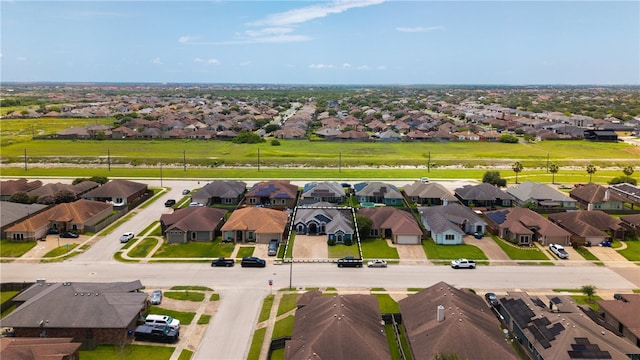 8245 Rock Crest Dr, Corpus Christi, TX 78414 - aerial view of residential area with property boundaries highlighted