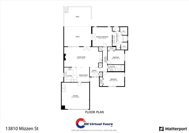 13810 Mizzen St, Corpus Christi, TX 78418 - room layout