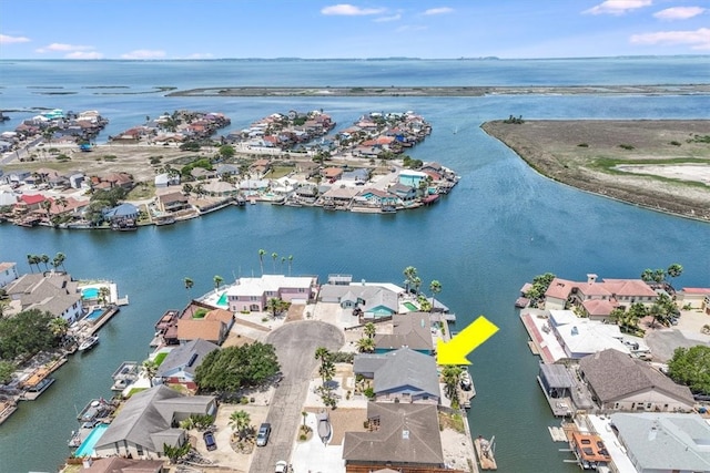 13810 Mizzen St, Corpus Christi, TX 78418 - view of property location with nearby suburban area and a nearby body of water