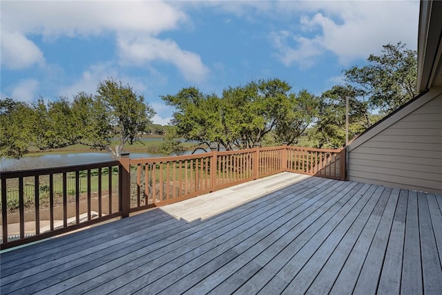 505 Spyglass St, Rockport, TX 78382 - deck featuring a water view