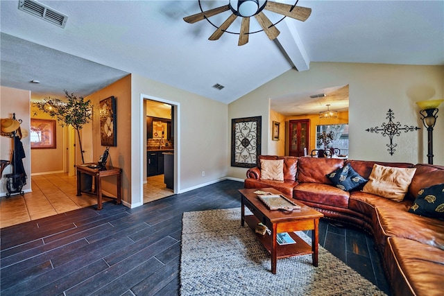 5213 Inverness Dr, Corpus Christi, TX 78413 - living room featuring ceiling fan and wood finish floors