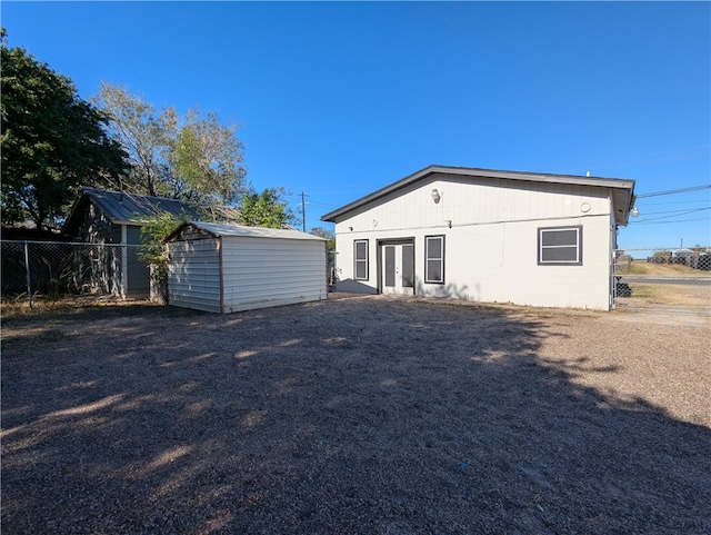 view of rear view of house