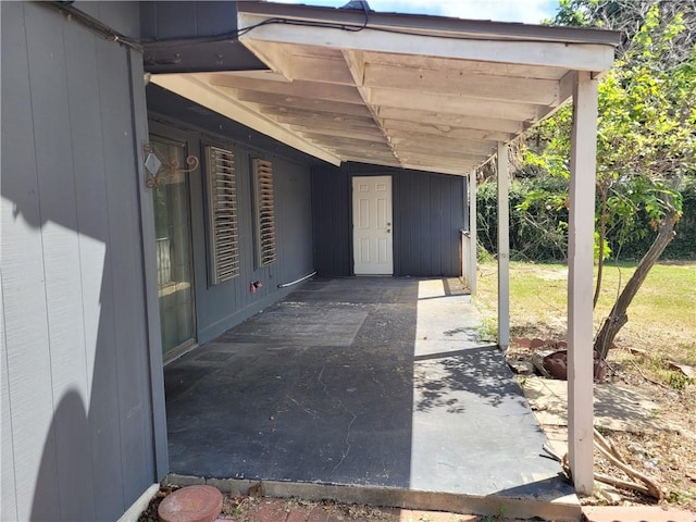 2021 Melisa Ln, Corpus Christi, TX 78412 - view of patio with an attached carport
