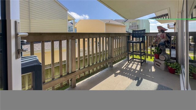14810 Windward Dr Unit 203, Corpus Christi, TX 78418 - view of balcony