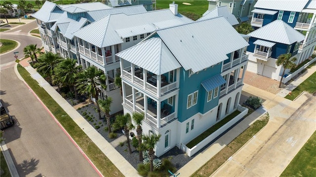 aerial view