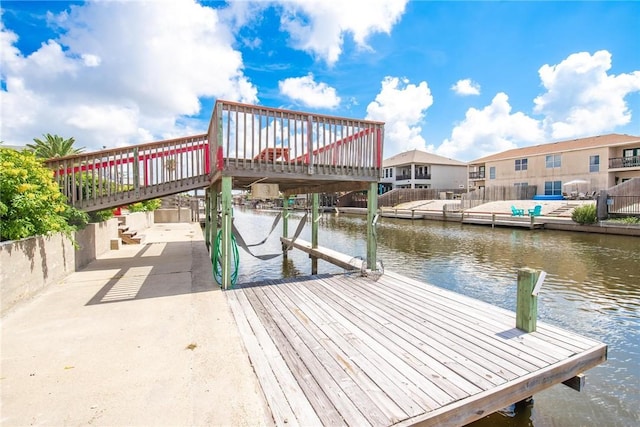 15426 Cuttysark St, Corpus Christi, TX 78418 - dock area with a water view