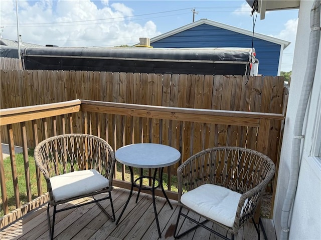 109 S Verne St, Rockport, TX 78382 - view of deck