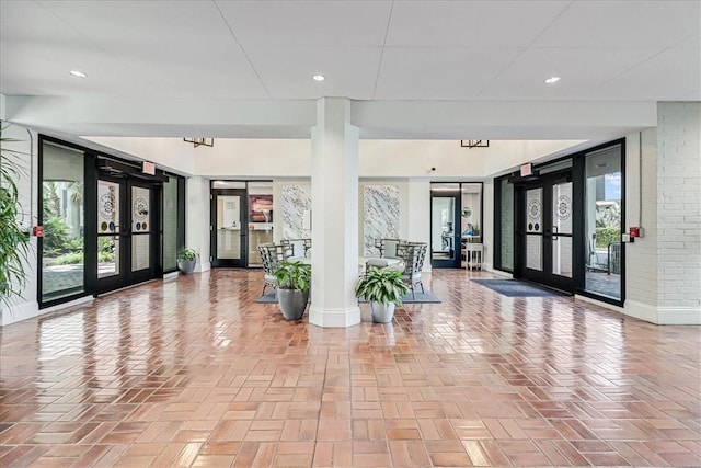 1000 N Station St Unit 416, Port Aransas, TX 78373 - common area featuring recessed lighting