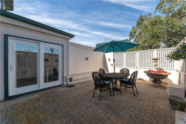 view of patio / terrace