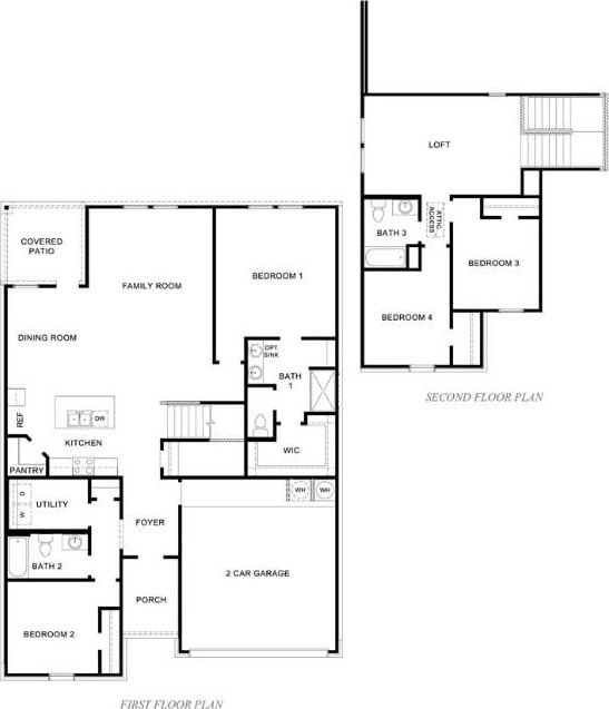 3401 Latin Ct, Corpus Christi, TX 78414 - view of home floor plan