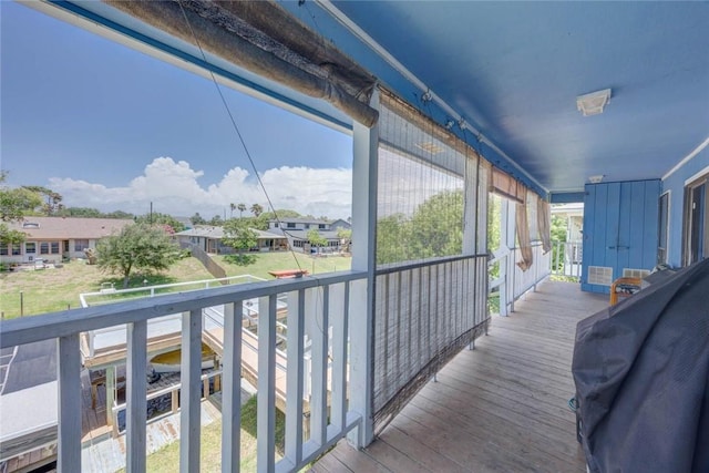 3410 Laguna Shrs, Corpus Christi, TX 78418 - view of wooden deck