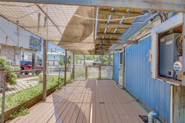 3410 Laguna Shrs, Corpus Christi, TX 78418 - view of deck