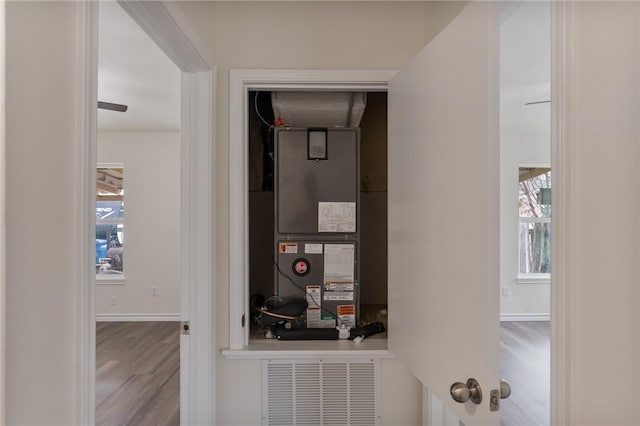 utility room with visible vents