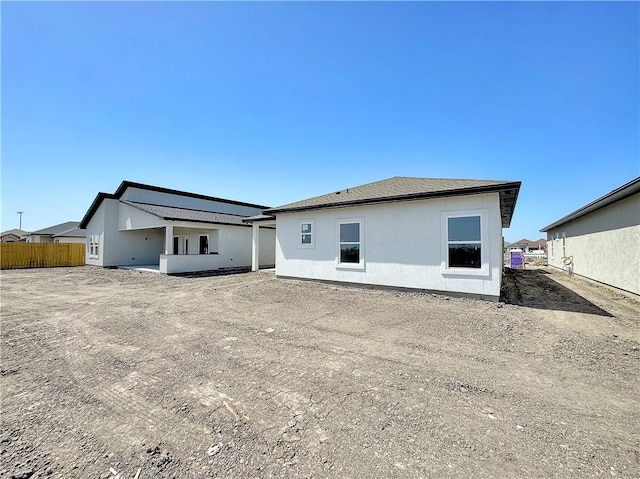 6222 Sadie St, Corpus Christi, TX 78415 - rear view of house featuring fence