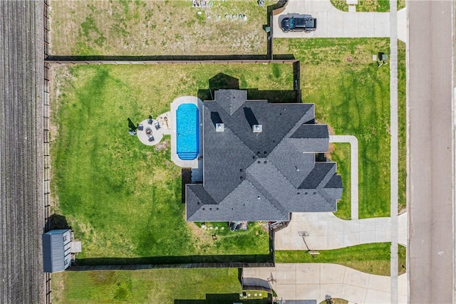 734 Buffalo Creek Dr, Corpus Christi, TX 78415 - aerial view of a pool