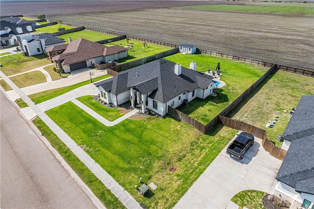 734 Buffalo Creek Dr, Corpus Christi, TX 78415 - aerial view of sparsely populated area featuring nearby suburban area