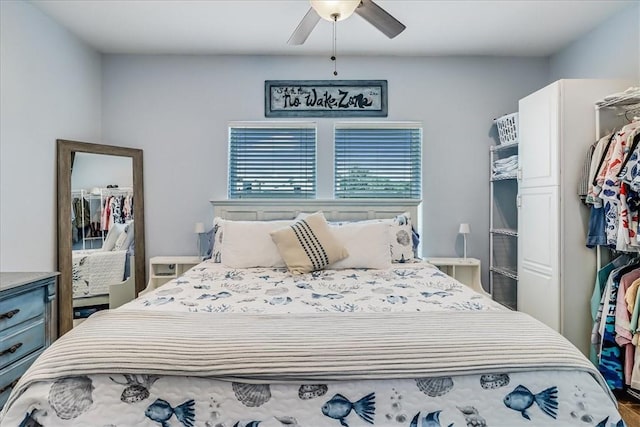 67 Augusta Cir, Aransas Pass, TX 78336 - bedroom with a ceiling fan
