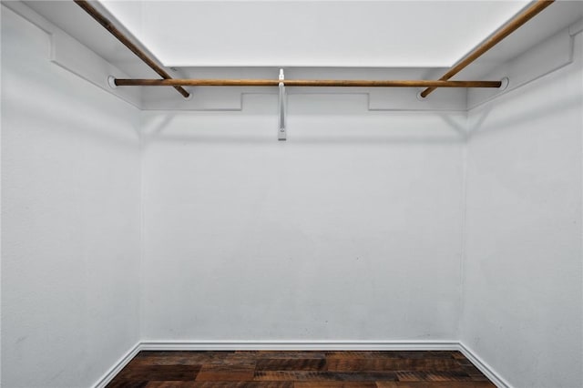 1522 W Nelson Ave, Aransas Pass, TX 78336 - walk in closet with dark wood finished floors