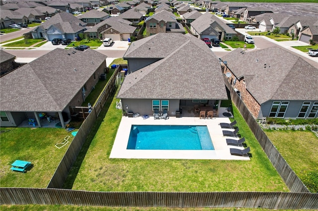 1345 Regents Park, Corpus Christi, TX 78415 - view of pool featuring a residential view and a patio area